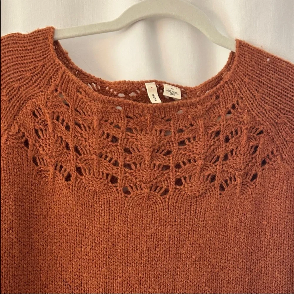 Anthropologie Rust Sweater - Picture 2 of 2